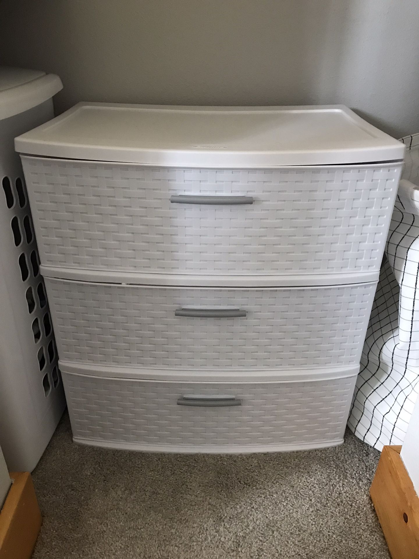 Plastic White Drawers Dresser From Target