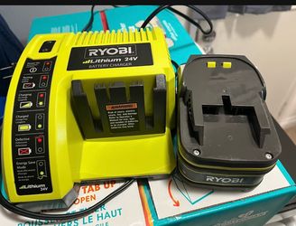 Ryobi 24 V Battery And Charger
