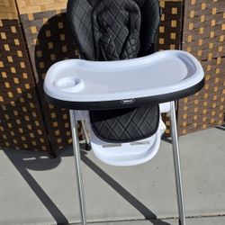 Infans High Chair Black White BB5296BK