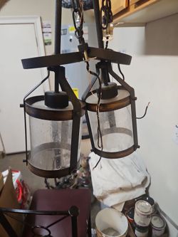 Industrial Lantern Pendant Light Fixture