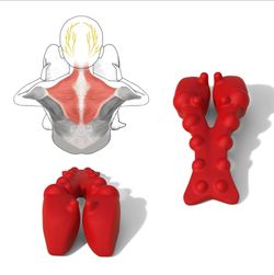 PSO-RITE Psoas Muscle Release Tool and LittleMum Trapezius Trigger Point Massager