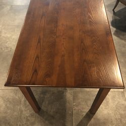 Newly Refinished Retro Solid Wood Table 30x48x29 PERFECT COND