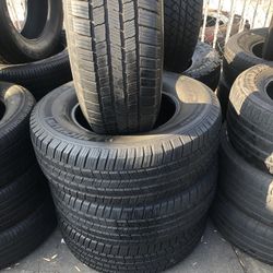 Set Of Four Wheels Size P265/70R17 Brand Michelin