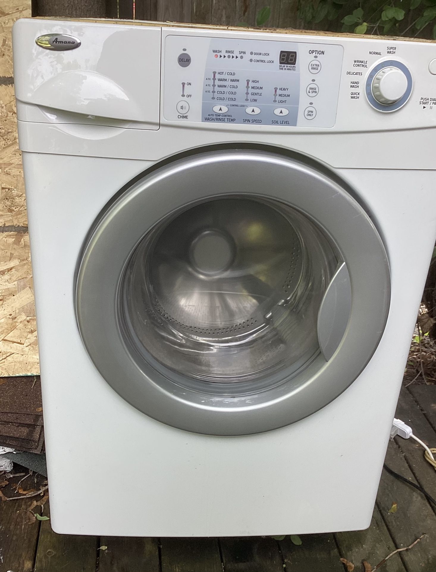 Stackable Washer and Gas Dryer