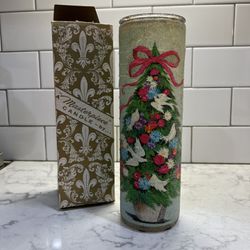 Vintage Masterpiece Christmas Candle By Laurence Of Northboro