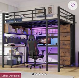Wayfair Full size loft bed