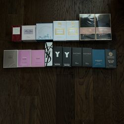 Colognes and perfumes