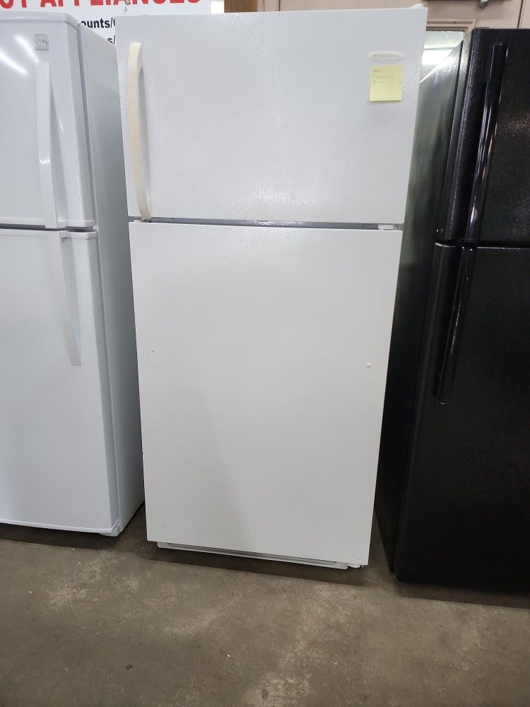 Frigidaire White Top Freezer 16cf Fridge