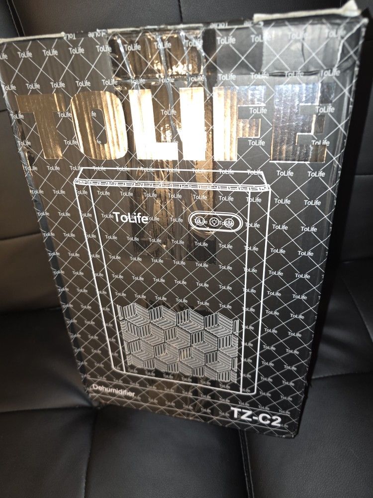 ToLife Dehumidifier – 1000 Sq. Ft., 95oz Tank, Auto Shut-Off, LED Light – Brand New