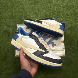 Travis Scotts X Fragment Jordan 1 Retro 