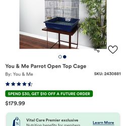 Conure Or Cockatiel Cage OBO