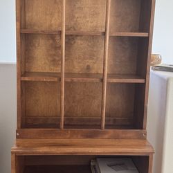 Wood Book Shelf