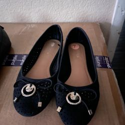 Women Flats Black Shoes Size 7