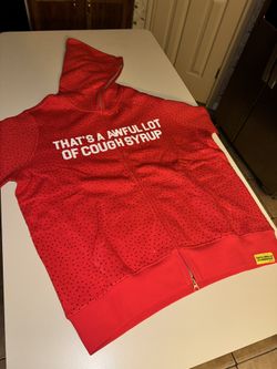 Awful Lot Of Cough Syrup Zip Up Hoodie