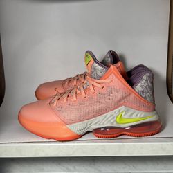 Nike LeBron 19 Low Pink 2022 Size 13