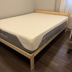 Full Neiden Bed Frame + Milliard Mattress
