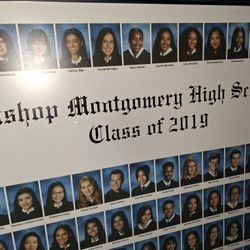 Bishop Montgomery High School Class Of 2019 4ft. H By 5ft. W