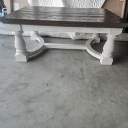 Ashley Wood Coffee Table