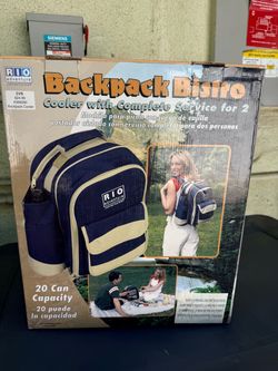 Rio Adventure Backpack Bistro Cooler for 2