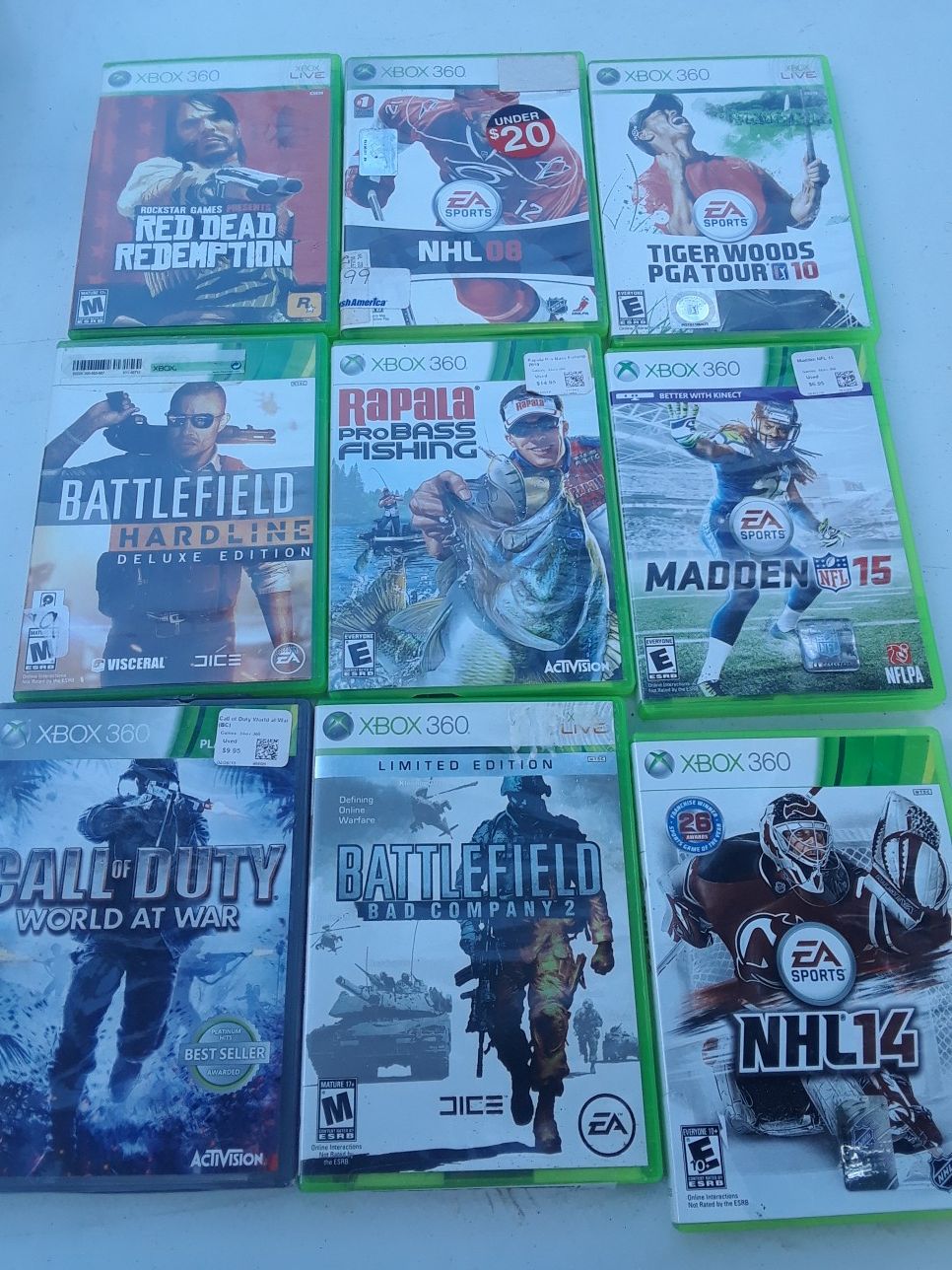 Xbox 360 games