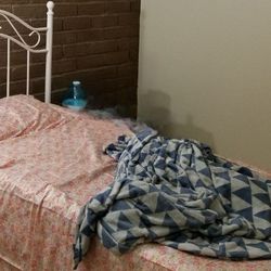 Twin bed frame and spring box