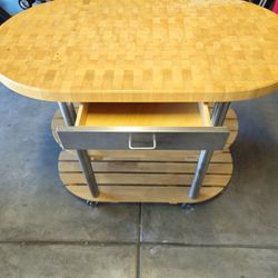 Kitchen Island Mobile Cart 