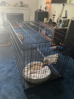 West Icrate X Large Dog Crate Cage Dimensions 48.32 "L Excellent Condition 