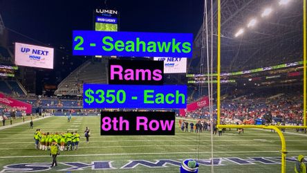 Seahawks Rams Tickets 