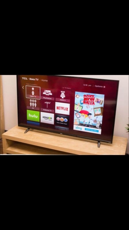 32" TCL Roku Smart TV in mint condition.