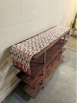 1’x6’ handmade woven cotton table runner