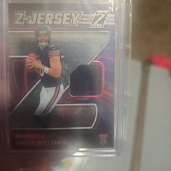 Z jersey  patch Caleb Williams