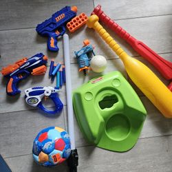 Miscellaneous Kids Outside Toys Baseball Nurf Guns