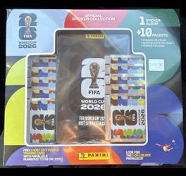 2026 Panini FIFA World Cup Sticker Exclusive Box Soccer Collection