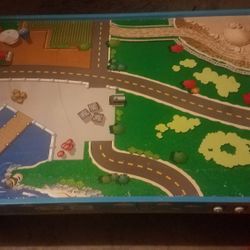 (2) sided train activity lego table...