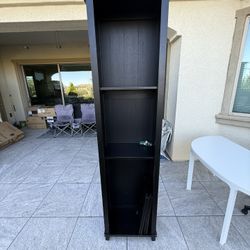 7 Foot Book Case (Black) 
