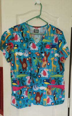 Womens scrub tops/ Size xlg/ $10 each top
