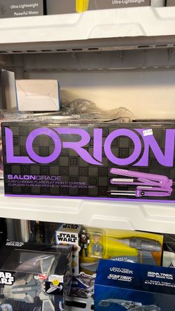 Lorion Salon Grade Flat Iron & Curling Iron Set