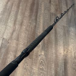 Calstar Grafighter 7465 XH 50 - 130  6’6” Salt Water Fishing Rail Rod Fishing Custom Rod. 