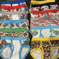 Boys 4T Underwear Lot