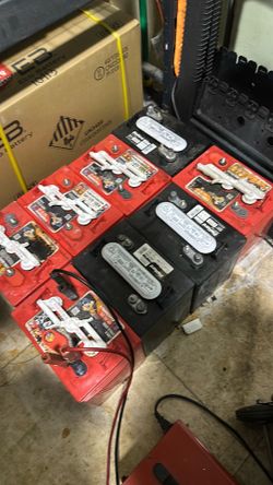 Golf cart batteries