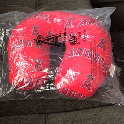 Angels Baseball Travel Neck Pillow
