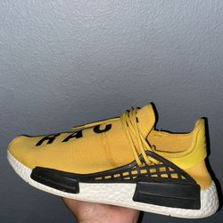 Adidas Nmd HU “ Pharrell Human Race Yellow Size 11