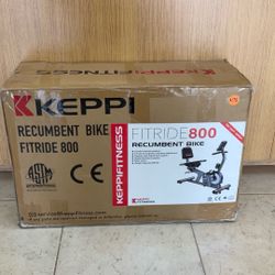 KEPPI FITNESS FITRIDE 800 RECUMBENT BIKE.