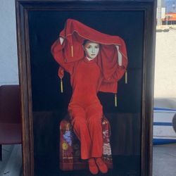 Beautiful Chinese Woman Artwork