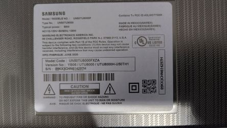 Samsung 50in TV For Parts