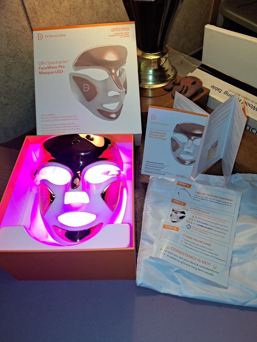 DRx SpectraLite FaceWare Pro Masque LED