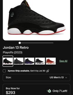 Jordan 13 Retro
Playoffs