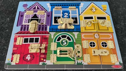 Melissa & Doug Sensory Latches Board