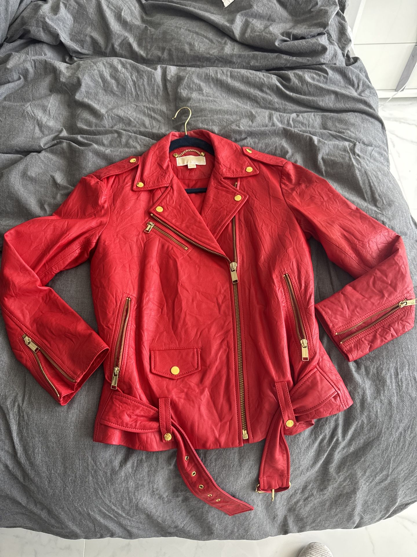 Michael Kors Leather Jacket