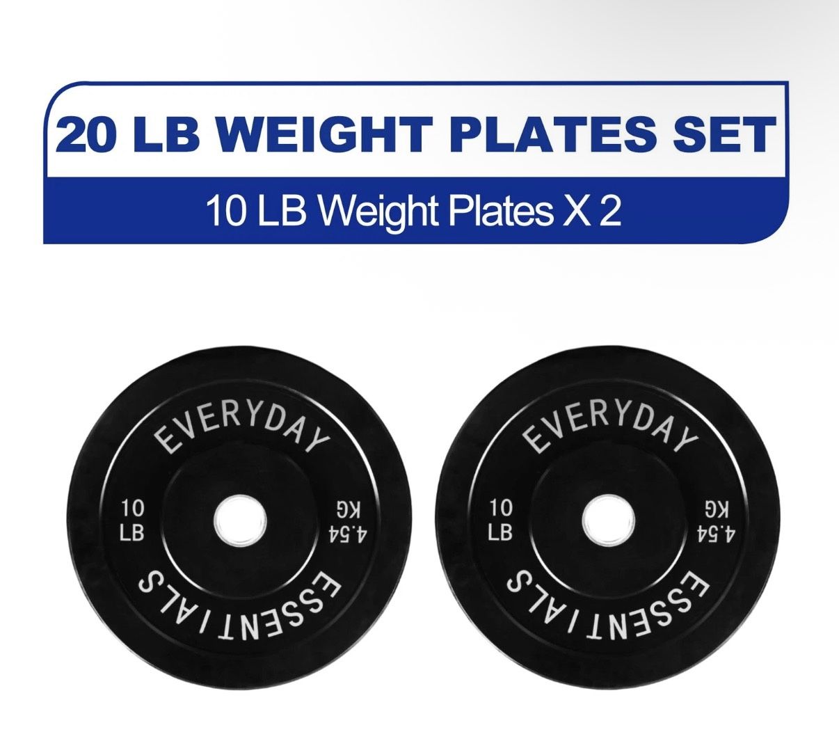 10 Pounds/Lbs Weight Plates Set